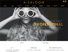 Tablet Screenshot of a-saloon.com